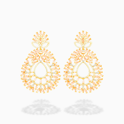 Snowlight Aurum Earrings – FIORENE