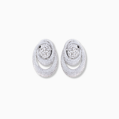 Luminous Oval Earrings – FIORENE