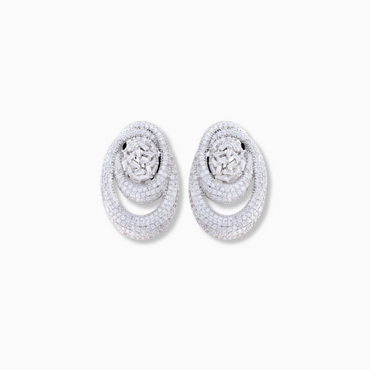 Luminous Oval Earrings – FIORENE