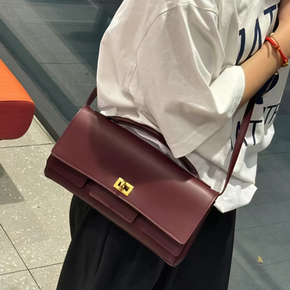 Velvet Bordeaux Handbag – FIORENE