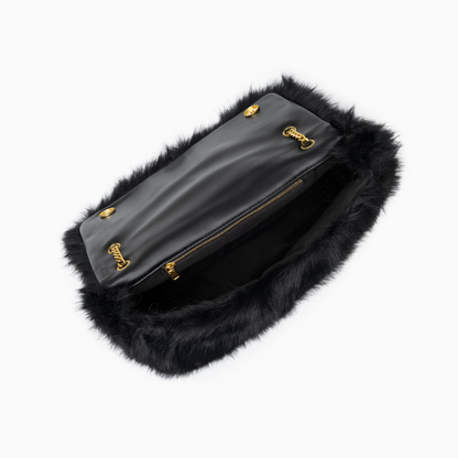 Velvet Noir Chain Bag – FIORENE