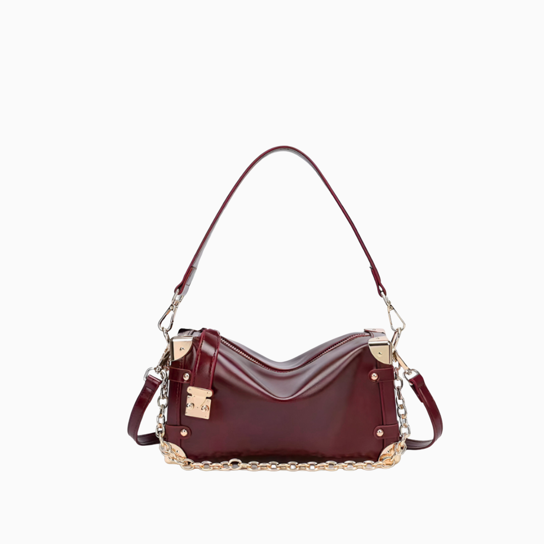 Luxe Lock Chain Bag – FIORENE