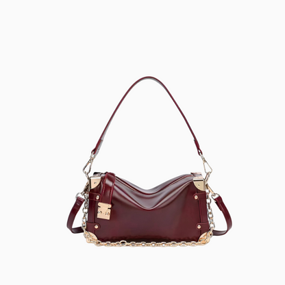Luxe Lock Chain Bag – FIORENE