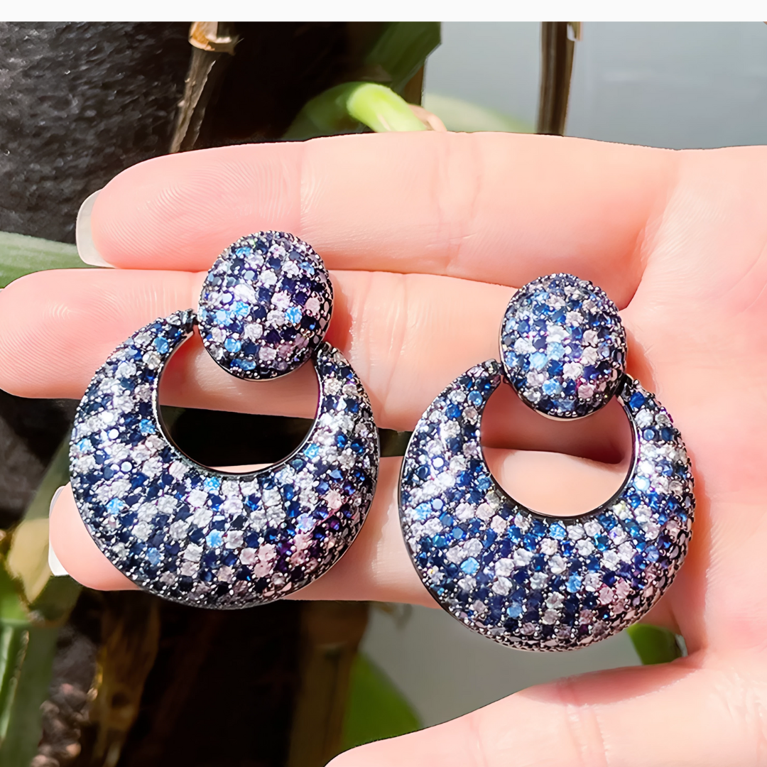Nocturne Sparkle Earrings – FIORENE