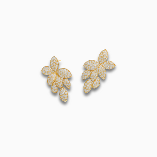 Elara Leaf Earrings – FIORENE