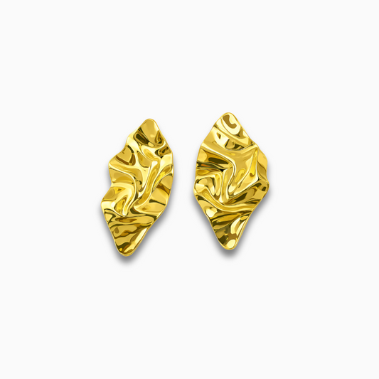 Molten Gold Earrings – FIORENE