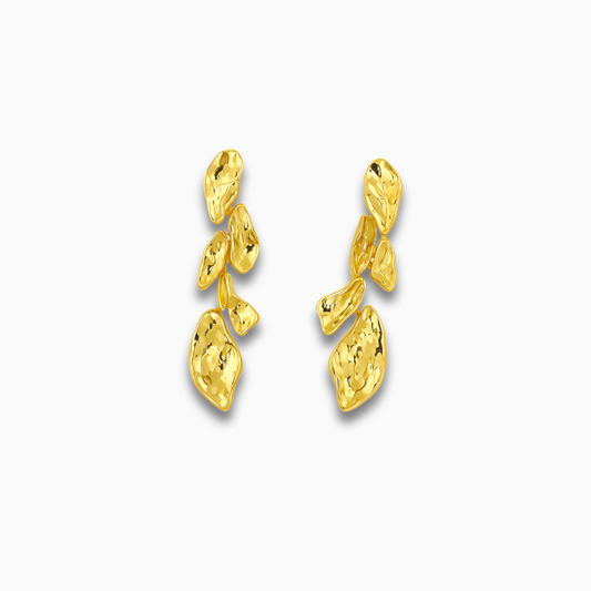 Golden Drift Earrings – FIORENE