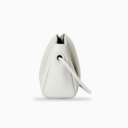 Ivory Pleat Crossbody Bag – FIORENE