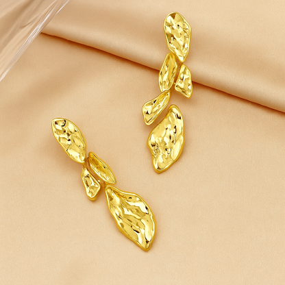 Golden Drift Earrings – FIORENE