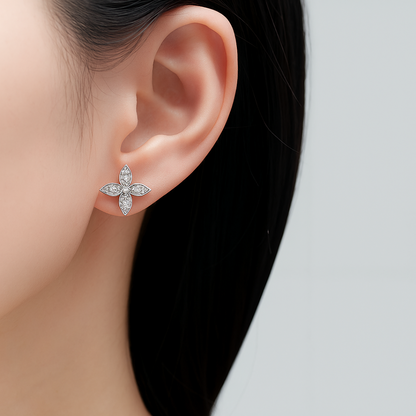 Blossom Crystal Earrings – FIORENE