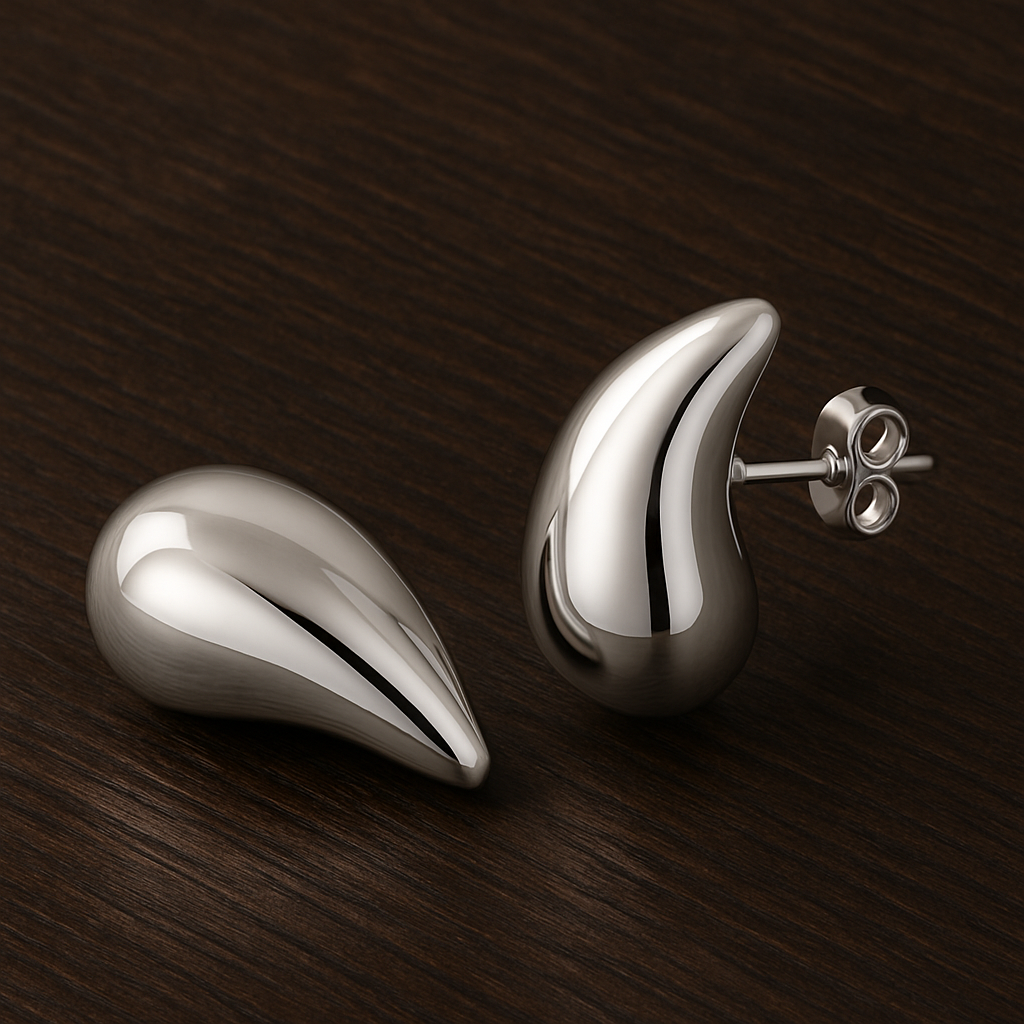 Golden Drop Earrings – FIORENE