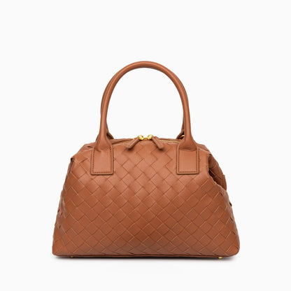 Noir Woven Handbag – FIORENE