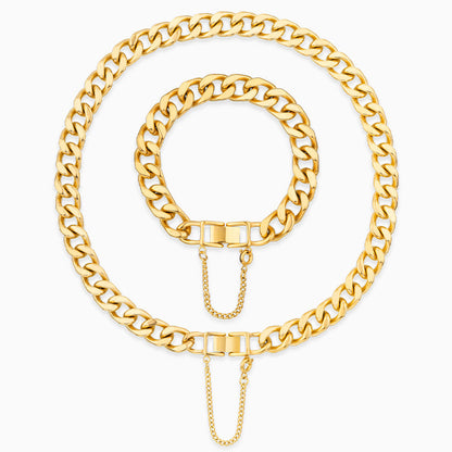 Dominique Bold Chain Set – FIORENE