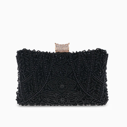 Nocturne Beaded Clutch – FIORENE