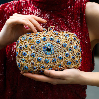 Celestial Gaze Crystal Clutch – FIORENE