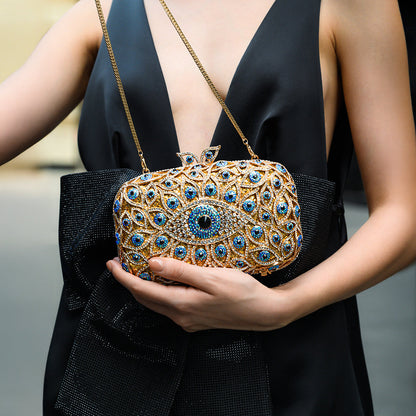 Celestial Gaze Crystal Clutch – FIORENE