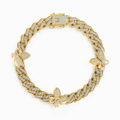 Elara Butterfly Anklet – FIORENE