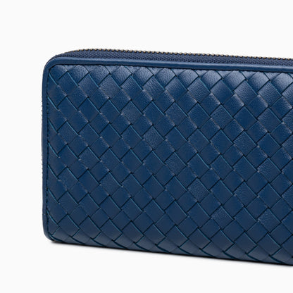 Charcoal Weave Wallet – FIORENE