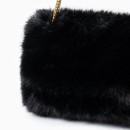 Velvet Noir Chain Bag – FIORENE