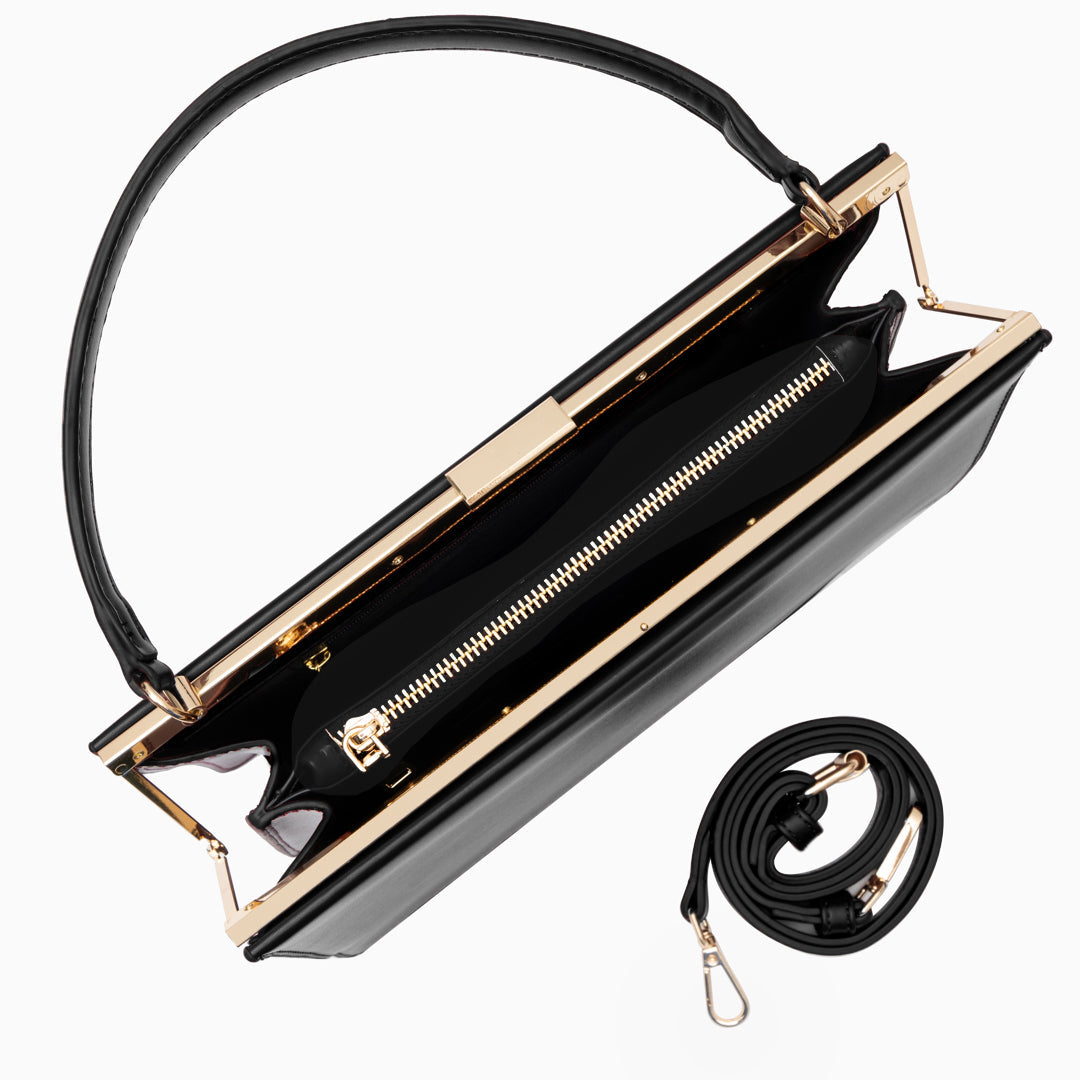 Burgundy Elegance Handbag – FIORENE