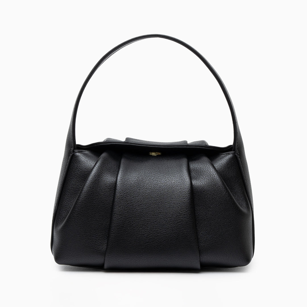 Noir Petal Handbag – FIORENE