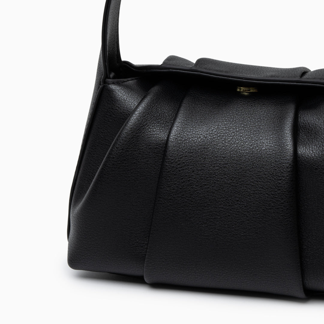 Noir Petal Handbag – FIORENE