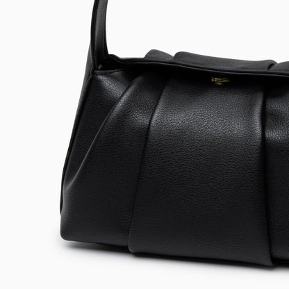 Noir Petal Handbag – FIORENE
