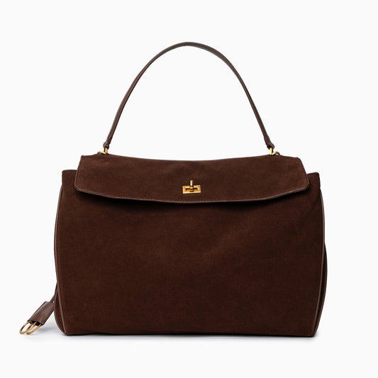 Velvet Mocha Handbag – FIORENE