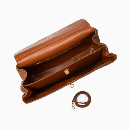 Sienna Suede Classic Handbag – FIORENE
