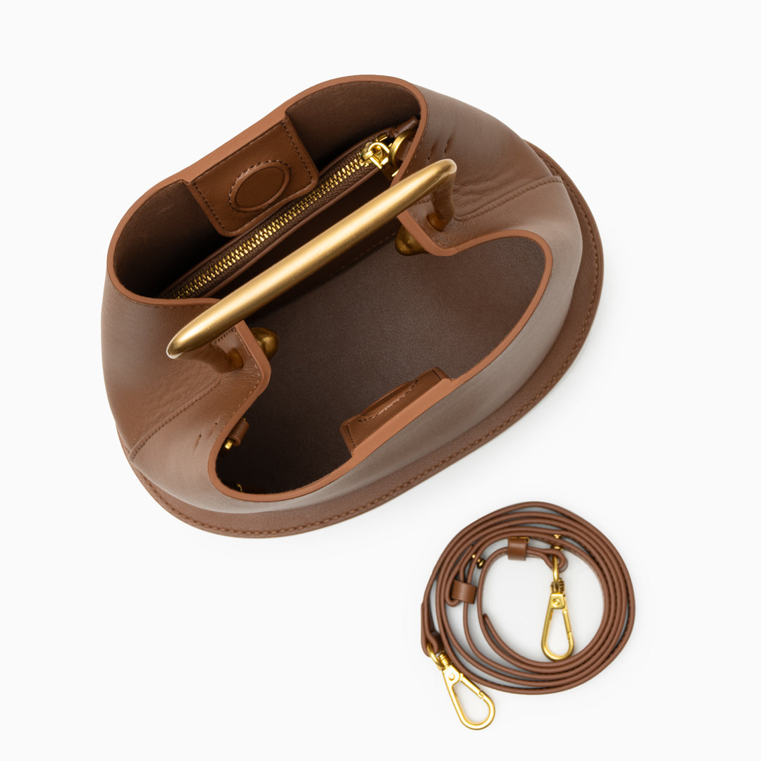 Golden Curve Handbag – FIORENE