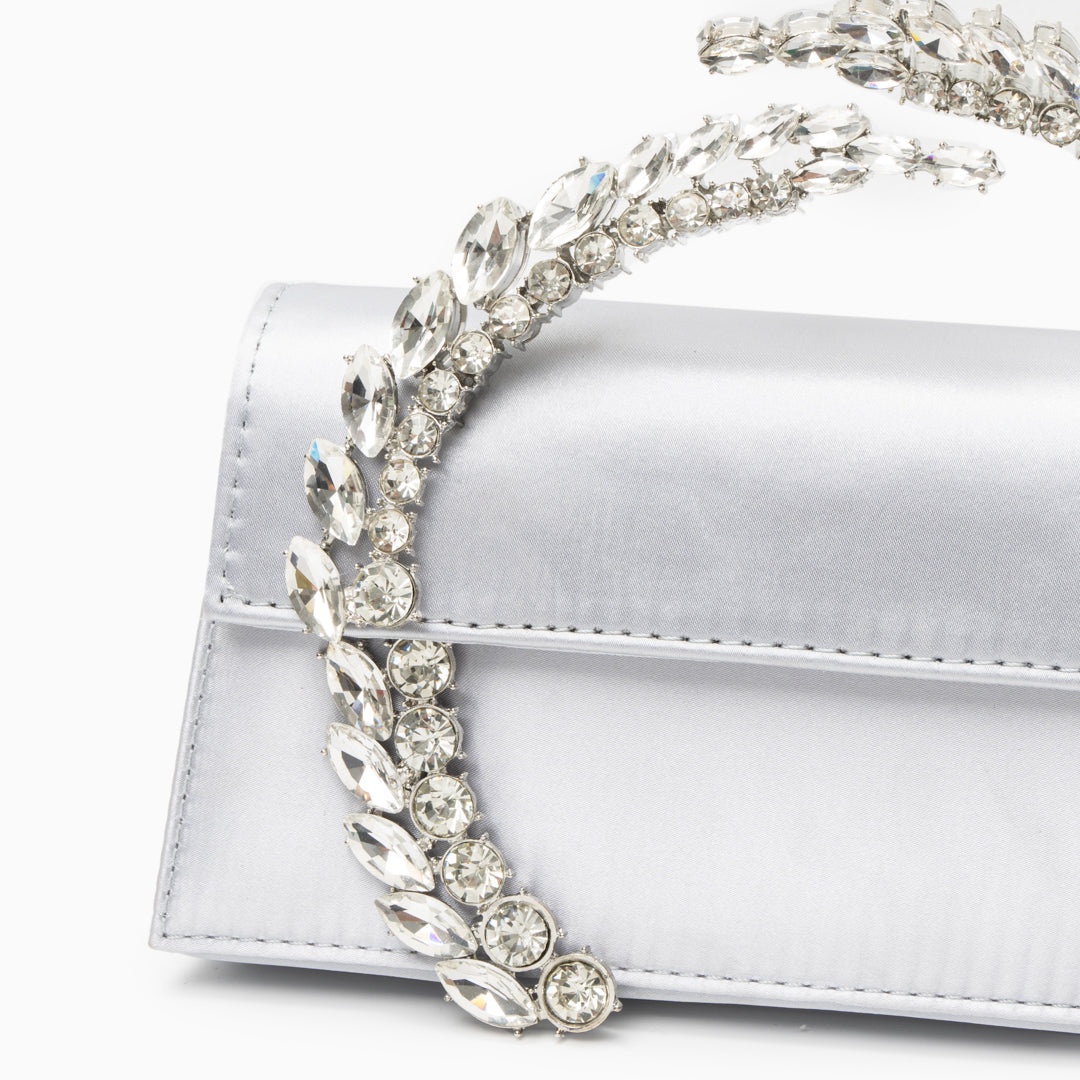 Moonlit Crystal Handbag – FIORENE