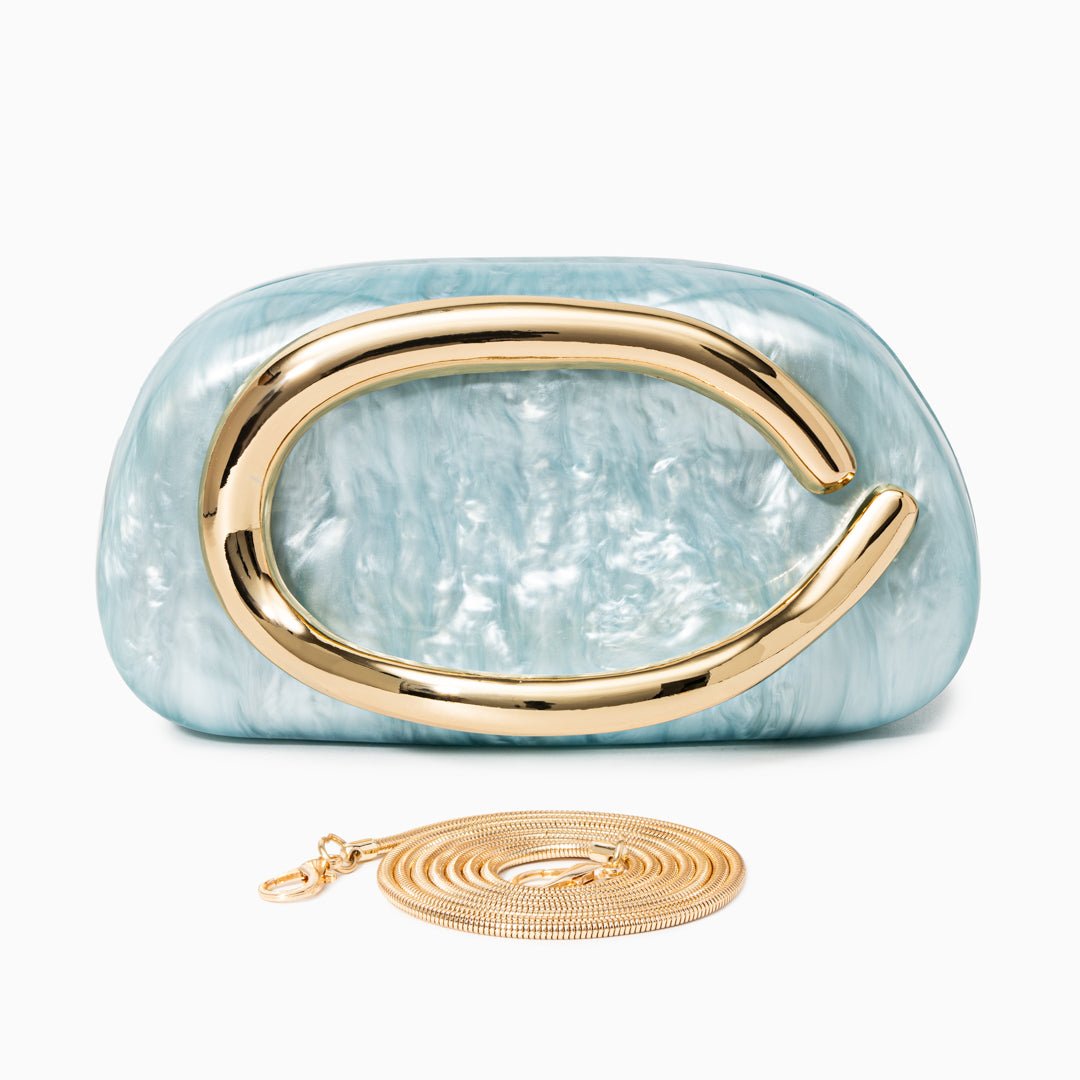 Opal Glow Clutch - FIORENE