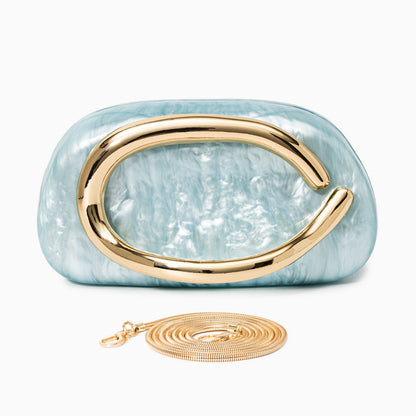 Opal Glow Clutch - FIORENE