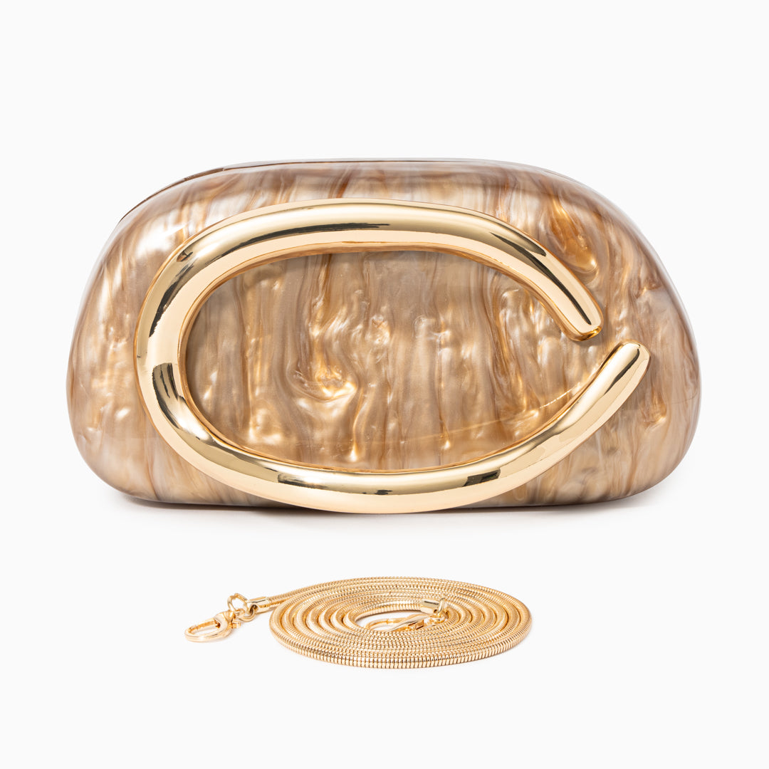 Opal Glow Clutch - FIORENE