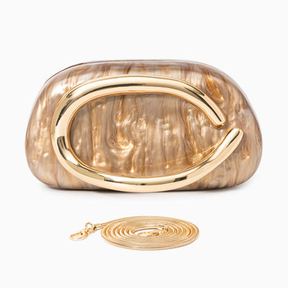 Opal Glow Clutch - FIORENE