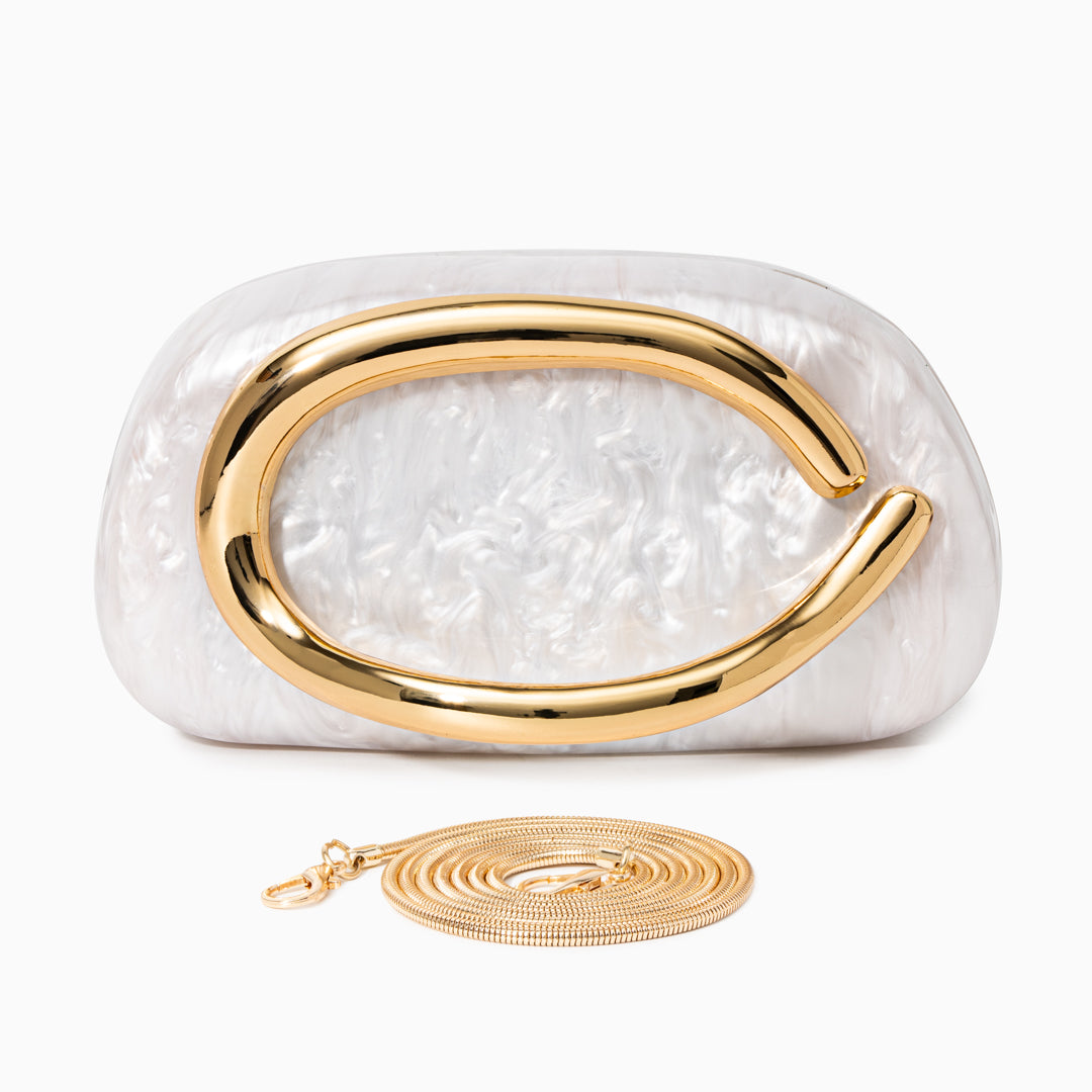Opal Glow Clutch - FIORENE