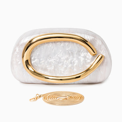 Opal Glow Clutch - FIORENE