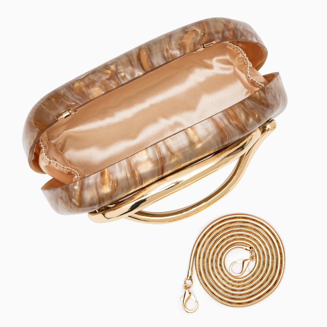 Opal Glow Clutch - FIORENE