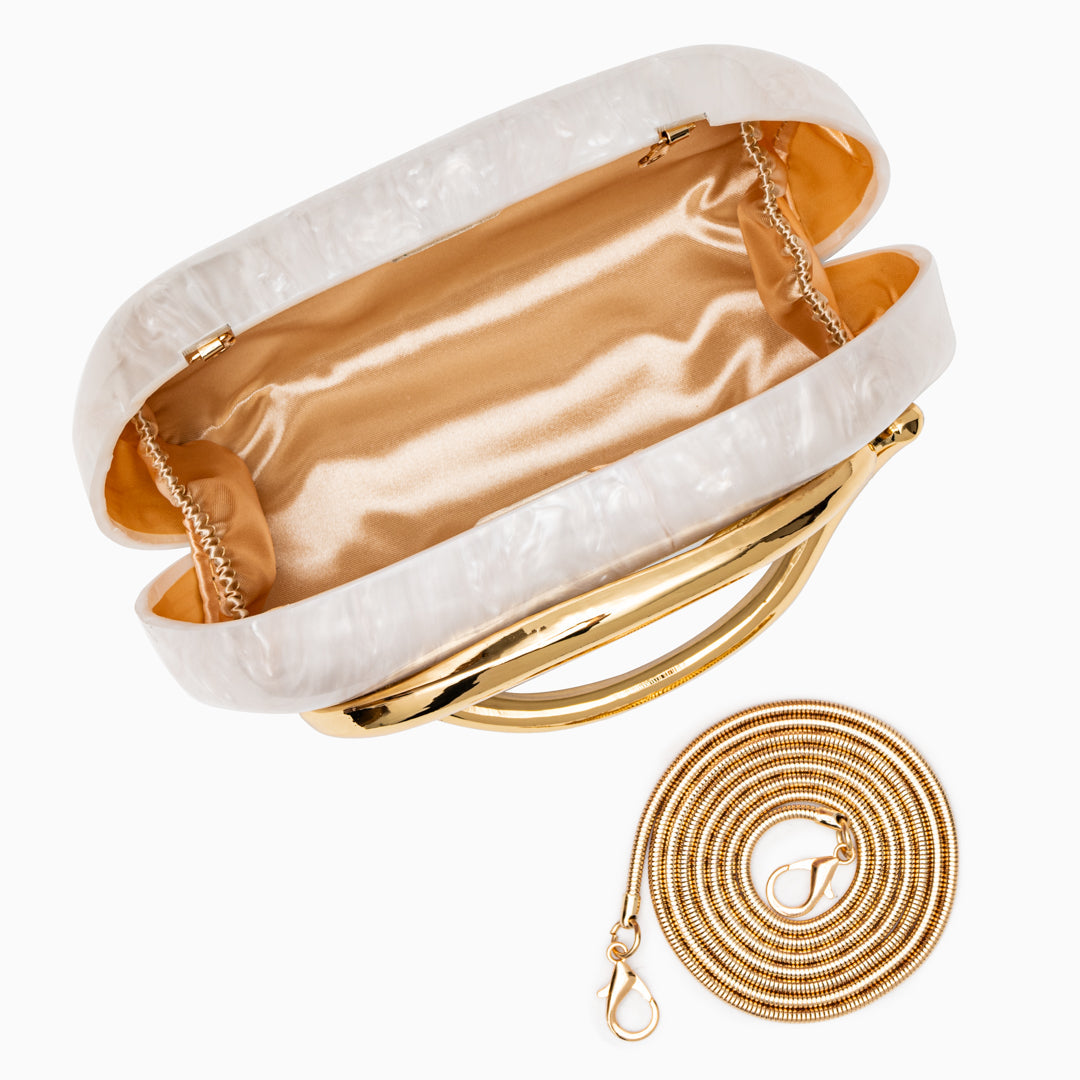 Opal Glow Clutch - FIORENE