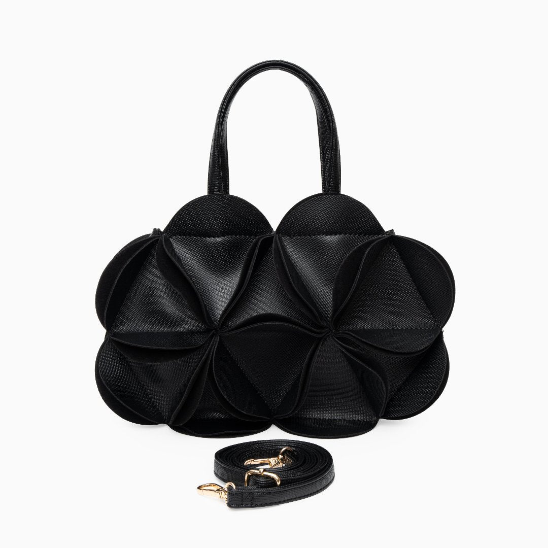 Crimson Bloom Origami Handbag – FIORENE