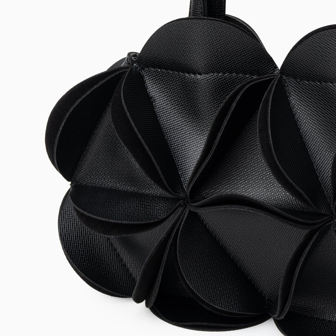 Crimson Bloom Origami Handbag – FIORENE