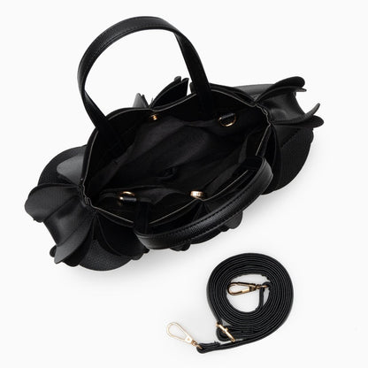 Crimson Bloom Origami Handbag – FIORENE