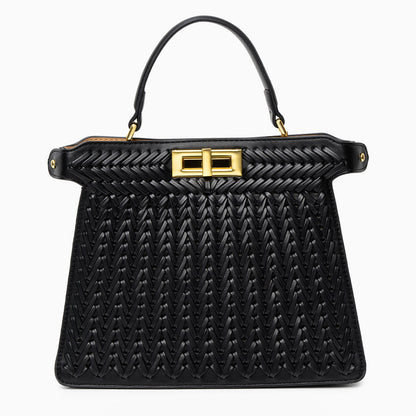 Savanna Weave Icon Handbag – FIORENE