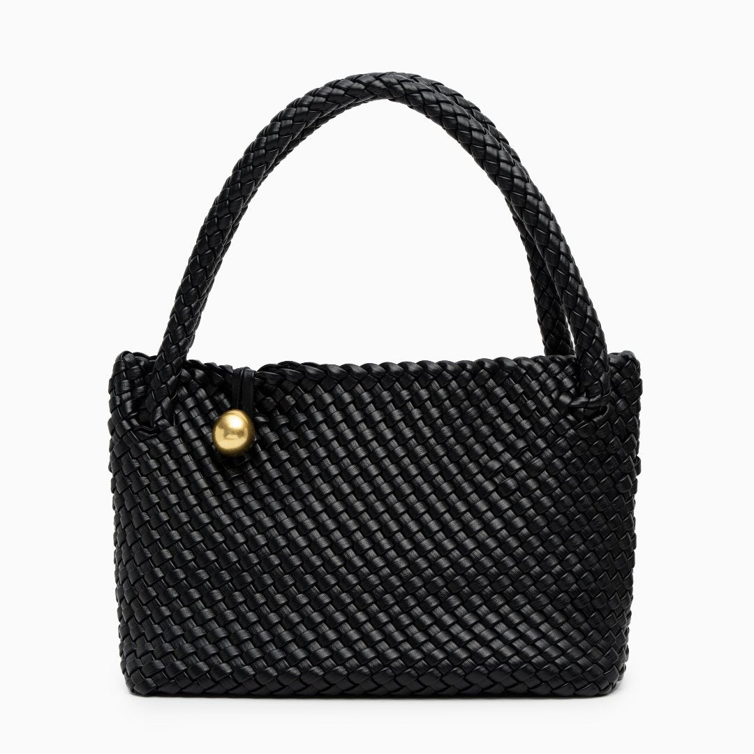 Chestnut Halo Woven Tote Bag – FIORENE