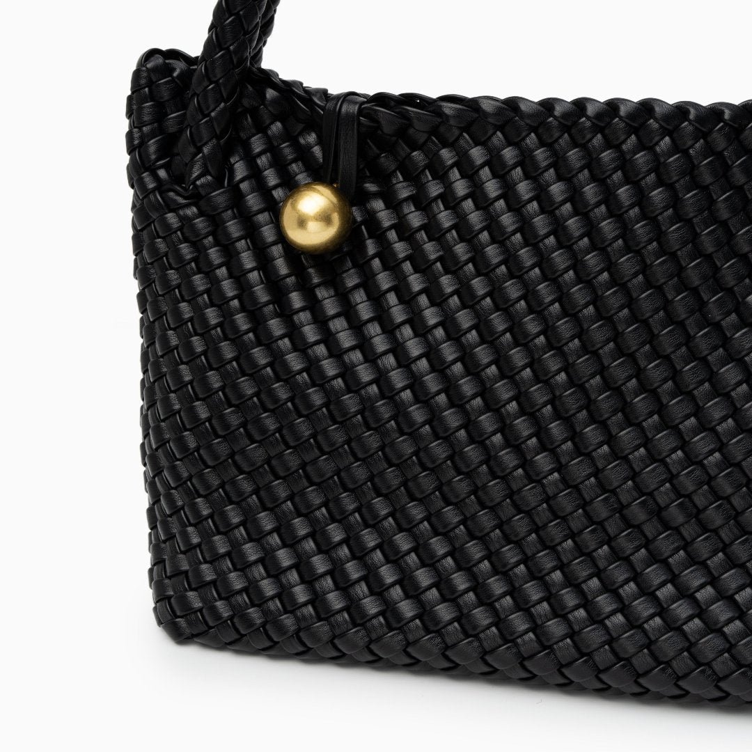 Chestnut Halo Woven Tote Bag – FIORENE