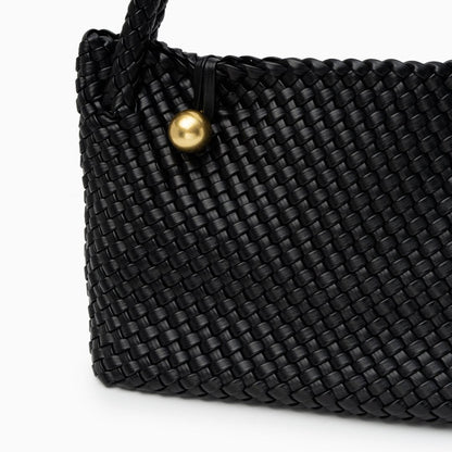 Chestnut Halo Woven Tote Bag – FIORENE
