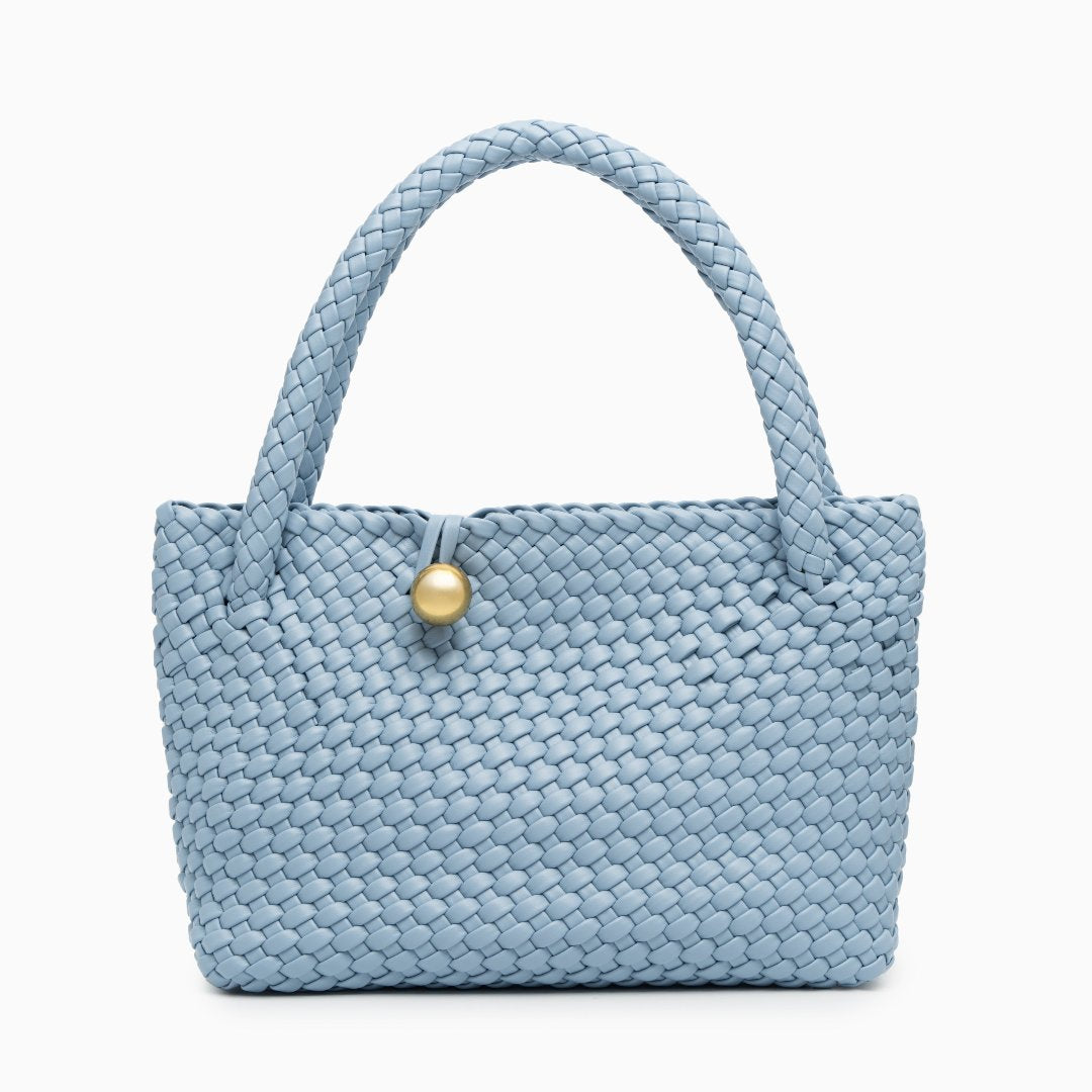 Chestnut Halo Woven Tote Bag – FIORENE