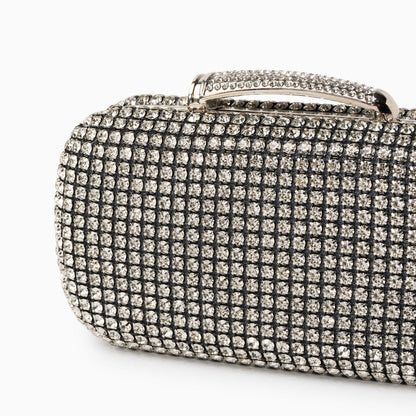 Blue Crystal Gleam Clutch – FIORENE