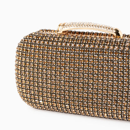 Blue Crystal Gleam Clutch – FIORENE