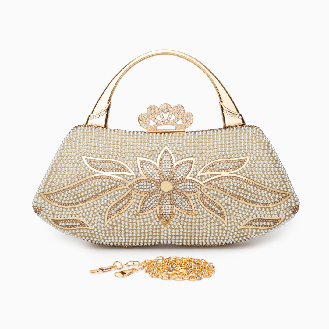 Golden Blossom Handbag – FIORENE